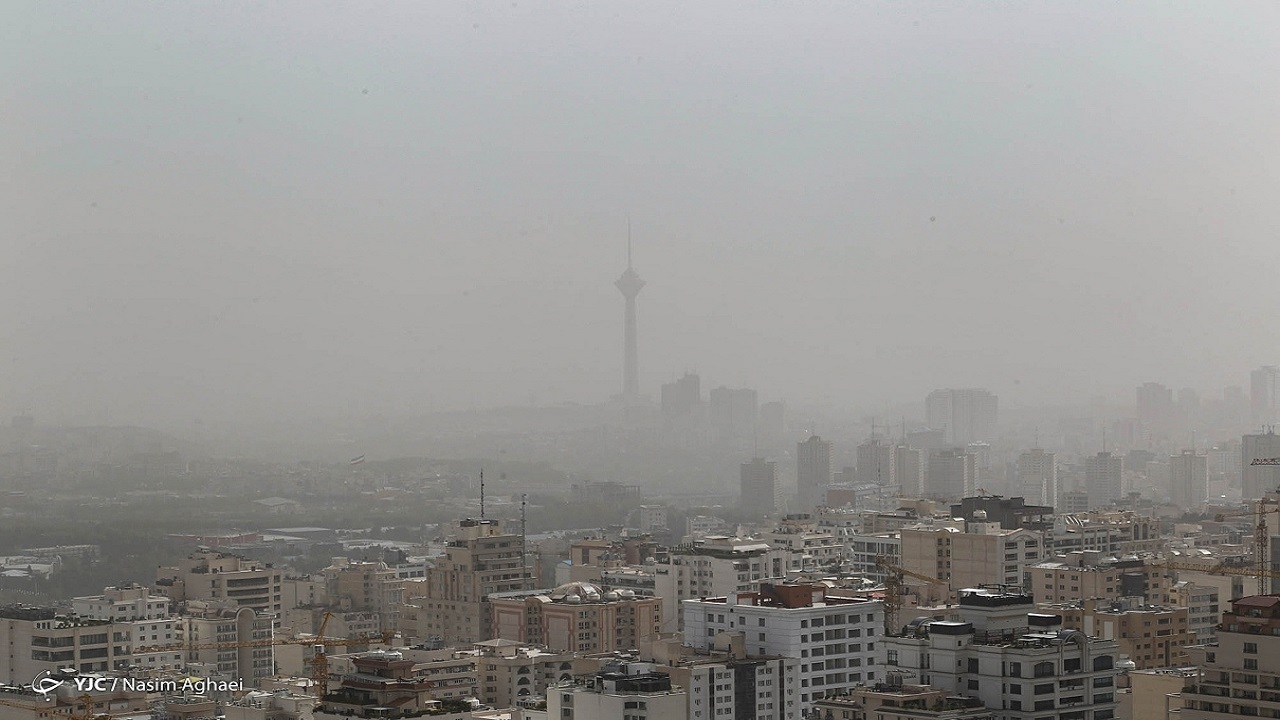 هوای تهران همچنان آلوده است