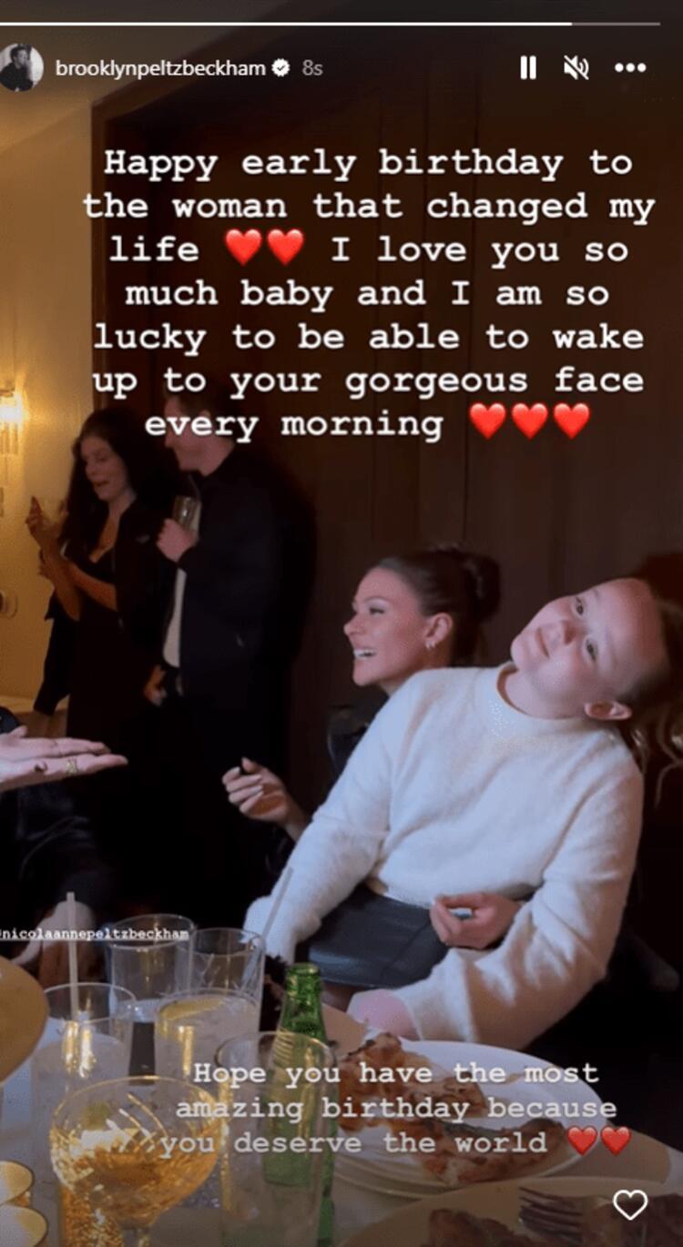 حرکت فوق رمانتیک پسر دیوید بکهام برای همسرش / تولد لاکچری عروس دیوید بکهام