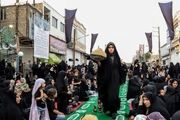 سفره حضرت رقیه(س) در زنجان /گزارش تصویری