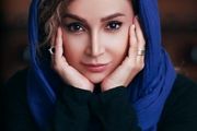 عینک خاص شبنم قلی خانی در باغ بهاری /عکس