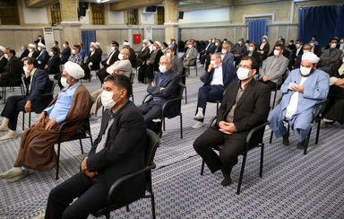 کارگزاران حج و زیارت با رهبر انقلاب دیدار کردند/گزارش تصویری