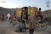 بهرام رادان و مهدی پاکدل در نمایی از سریال 