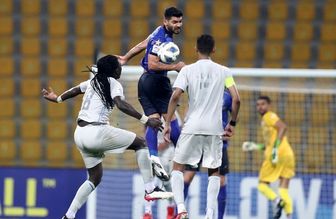 واکنش بازیکنان الهلال بعد از پیروزی مقابل استقلال