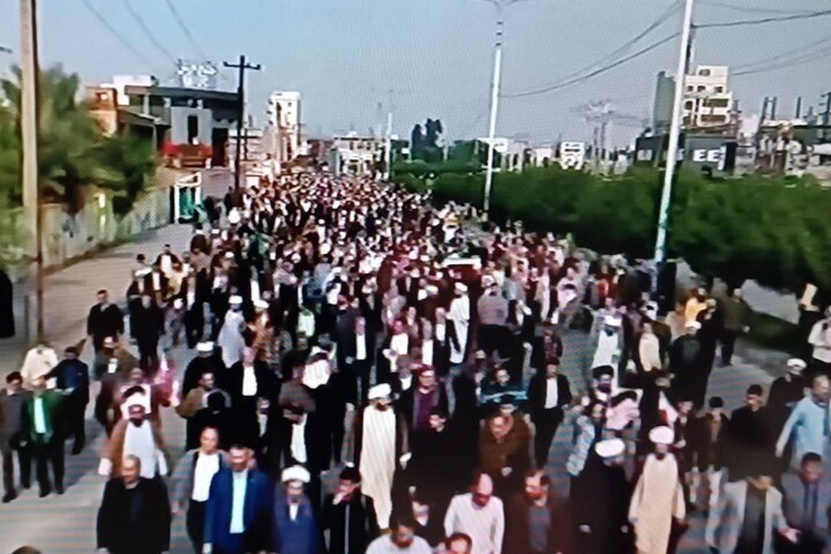 
راهپیمایی سراسری در کشور علیه اغتشاشگران
