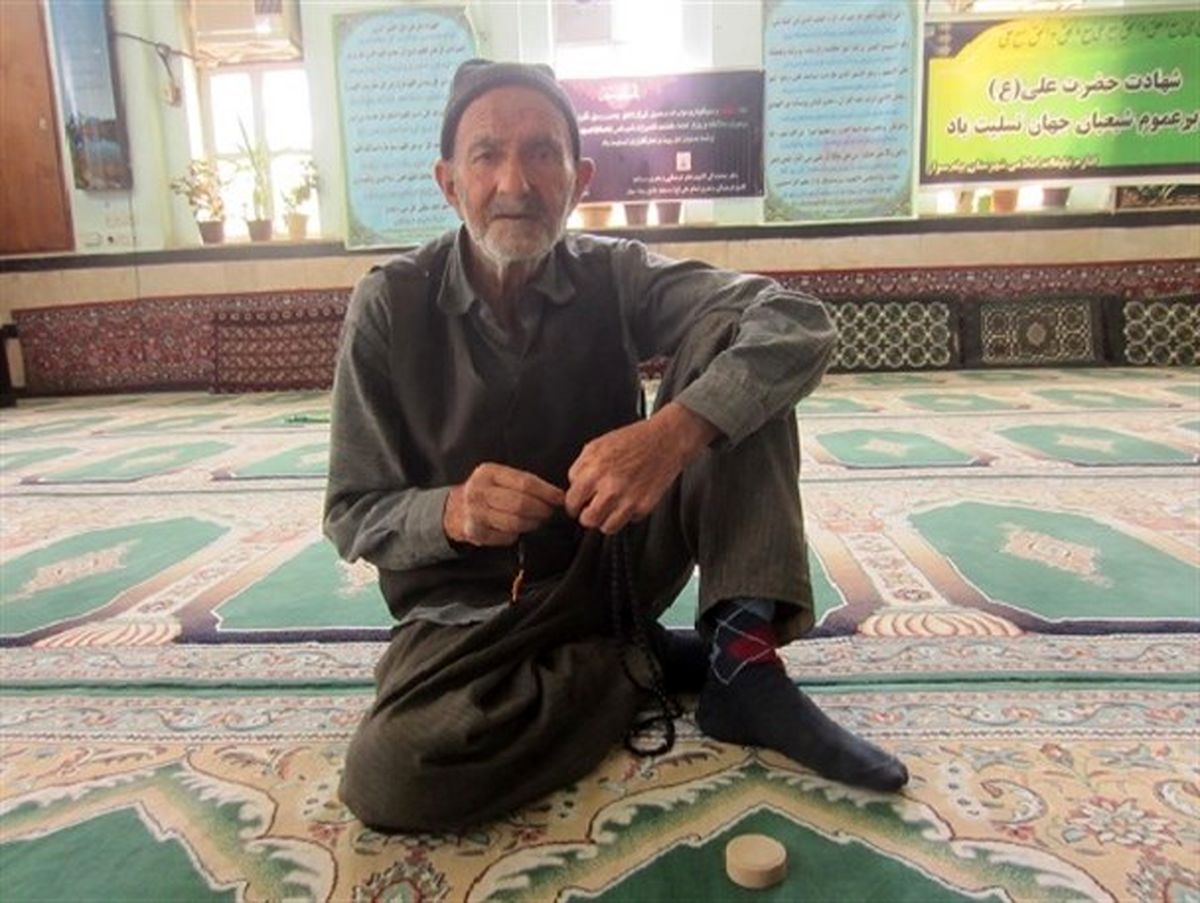 مسن ترین مرد بیله سواری که همچنان روزه می گیرد+عکس