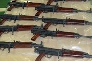 کشف و ضبط انواع سلاح نیمه سنگین از عمق کویر
