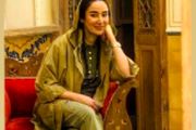 سلفی بهاره افشاری در خودرو/ عکس