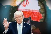 ترامپ با پیراهن تیم ملی ایران در ورزشگاه لس‌آنجلس