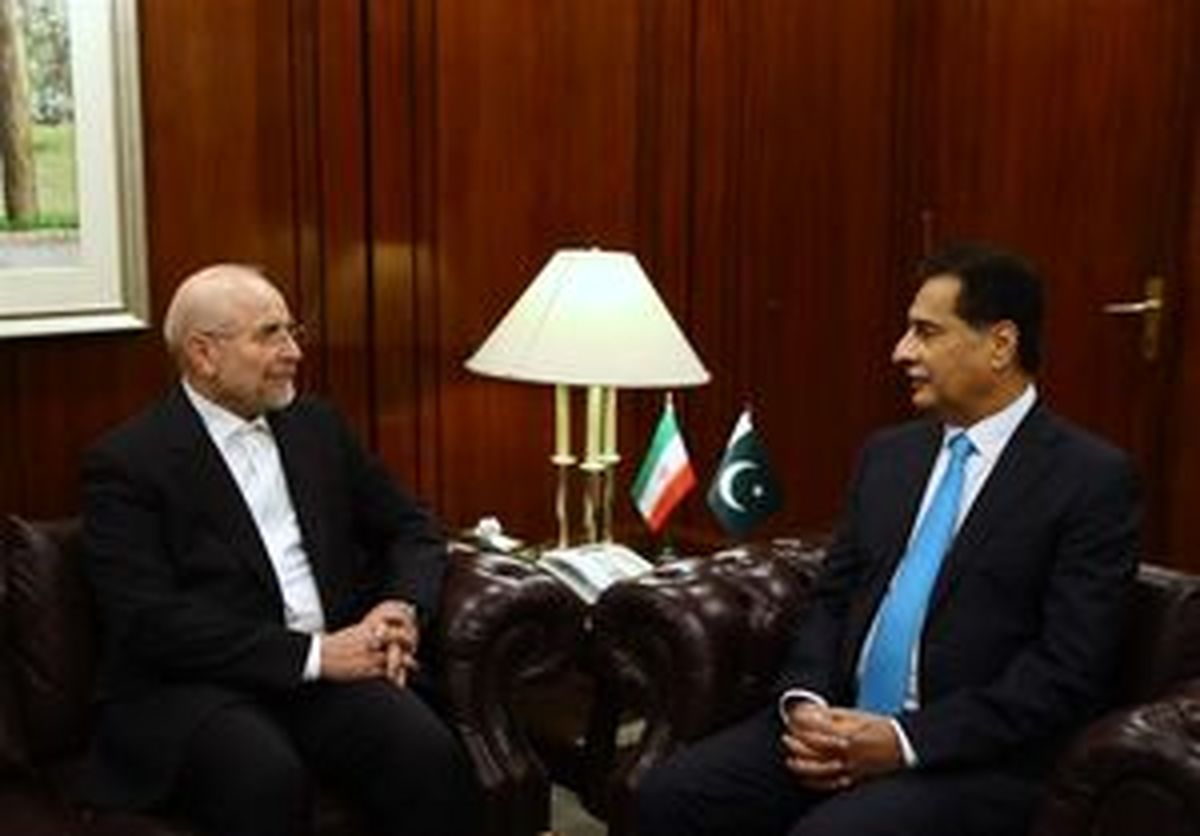 دیدار قالیباف با رئیس مجلس ملی پاکستان