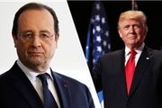 گفتگوی ترامپ و اولاند درباره برجام