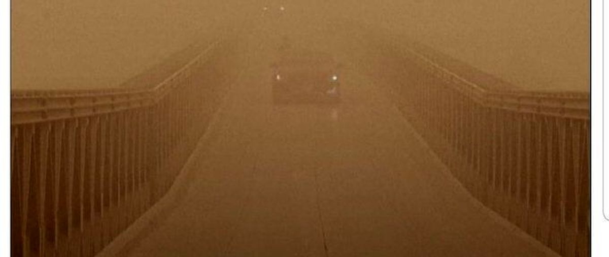 ده‌ها مورد خفگی بر اثر طوفان گرد و غبار در عراق+فیلم