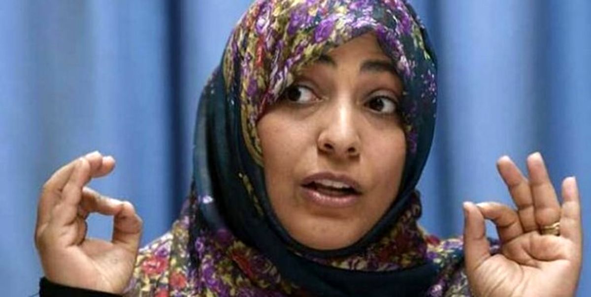 هجمه گسترده رسانه‌های عربستان به برنده صلح نوبل یمنی

