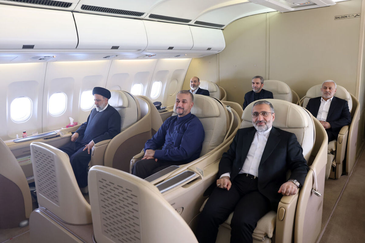 همراهان سفر رئیس جمهور به نیویورک در یک قاب