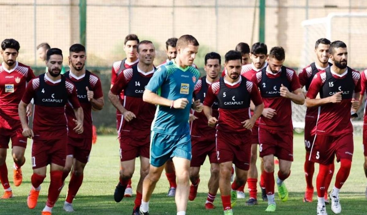 آخرین اخبار از تمرین پرسپولیس