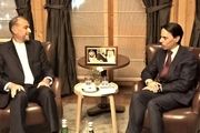 دیدار و گفتگوی امیرعبداللهیان با وزیر خارجه عربستان