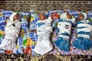 تولد چهارقلوها در سیستان و بلوچستان+عکس
