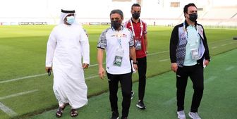 خطیبی و شجاعی از ورزشگاه شارجه بازدید کردند