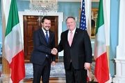 گفت‌وگوی پمپئو و معاون نخست وزیر ایتالیا درباره ایران