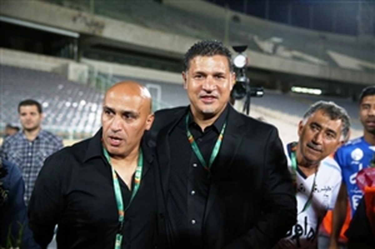 منصوریان و دایی برابر هم