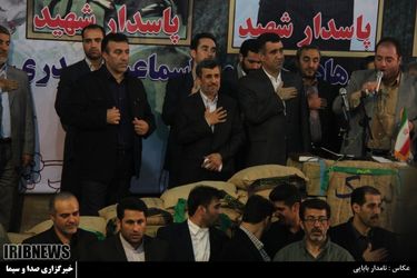 احمدی نژاد در آمل