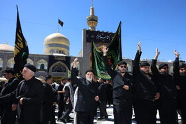 عزاداری شهادت امام رضا ( ع ) در مشهد