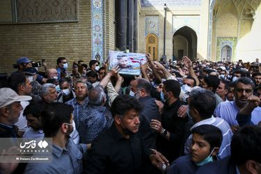 مراسم تشییع پیکر شهید صیاد خدایی/گزارش تصویری