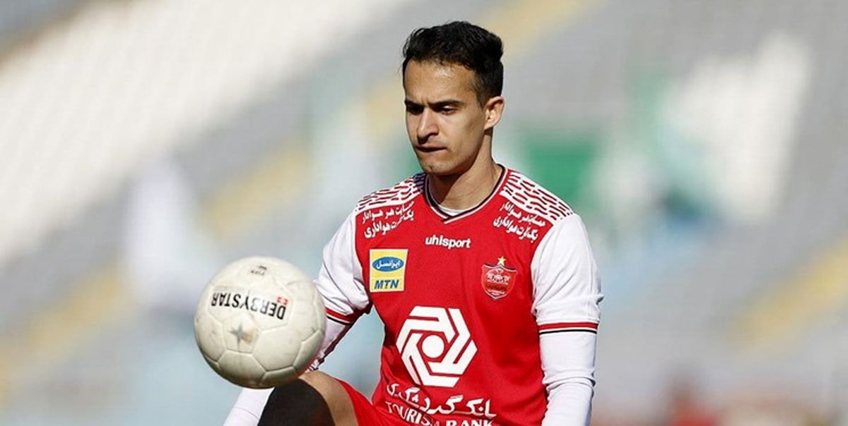 حضور هافبک پرسپولیس در تمرینات ماشین‌سازی