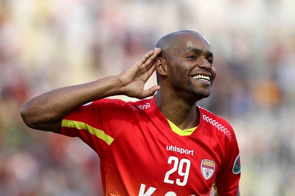 گل اول مس رفسنجان به پرسپولیس توسط پریرا