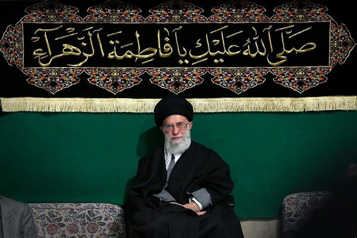پخش مراسم عزاداری ایام فاطمیه در بیت رهبری از شبکه 1