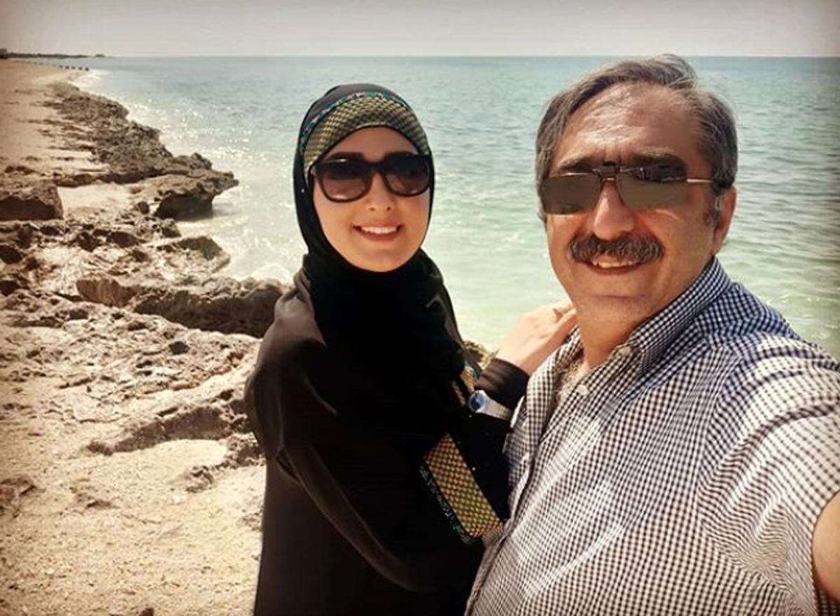 قربون صدقه های خانم مجری برای همسرِ مشهورش/ عکس