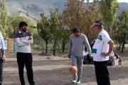 روپایی زدن اوس غلام و عمو خلیل در پشت صحنه نون خ ۴