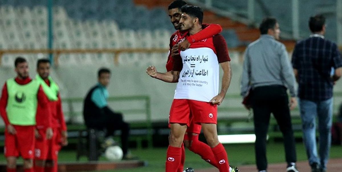 برگزاری مراسم تقدیر از بازیکن با غیرت پرسپولیس+تصاویر