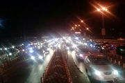 انفجار لوله گاز در جاده هراز