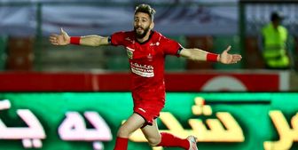 گل دوم پرسپولیس به ذوب آهن توسط عبدی+ فیلم