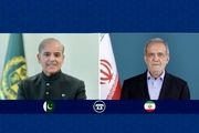  پزشکیان و شهباز شریف بر گسترش روابط تهران و اسلام‌آباد تأکید کردند