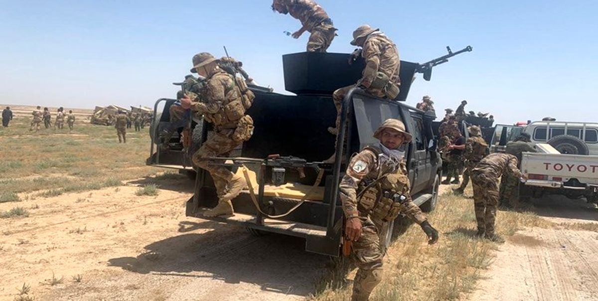 انهدام مقر «سرکرده جدید داعش»  در عراق توسط حشد شعبی 


