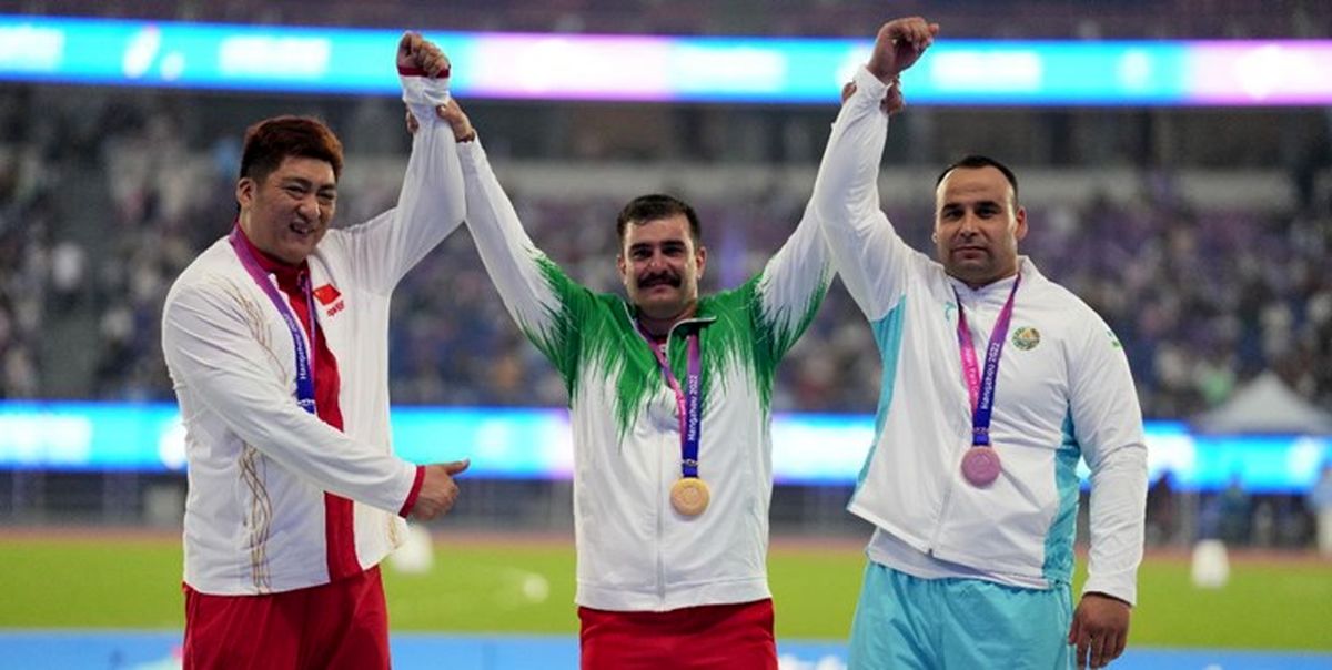شاهکار کاروان ایران در هانگژو  /ایران با 73 مدال در رده دوم +جدول