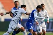 اخراج بازیکن ملوان برابر استقلال +فیلم