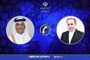 رایزنی وزیران خارجه ایران و قطر درباره بحران انسانی در غزه