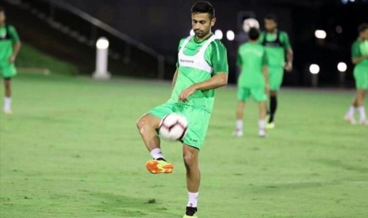بازیکن سابق استقلال از فردا در تمرین الاهلی 