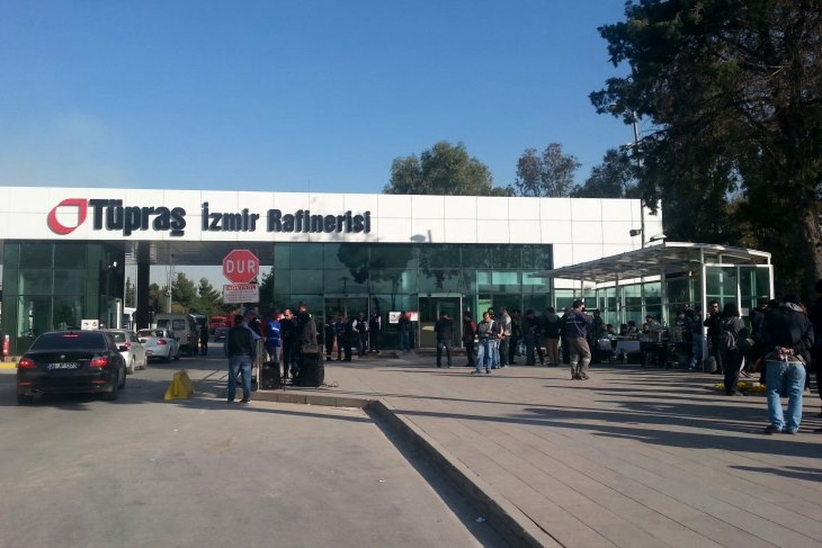انفجار در پالایشگاه نفت ترکیه