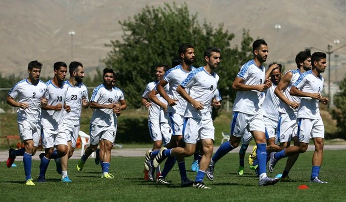 گزارش تمرین امروز استقلال 