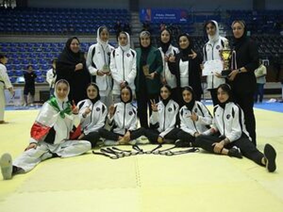دختران تکواندوکار ایران قهرمان آسیا شدند
