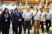 بازدید مدیرعامل بانک صنعت و معدن از سایپا
