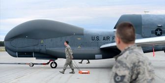 پرواز پهپادهای آمریکا حین حمله اوکراین به کشتی‌های روسیه