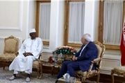 دیدار فرستاده  گامبیا با ظریف