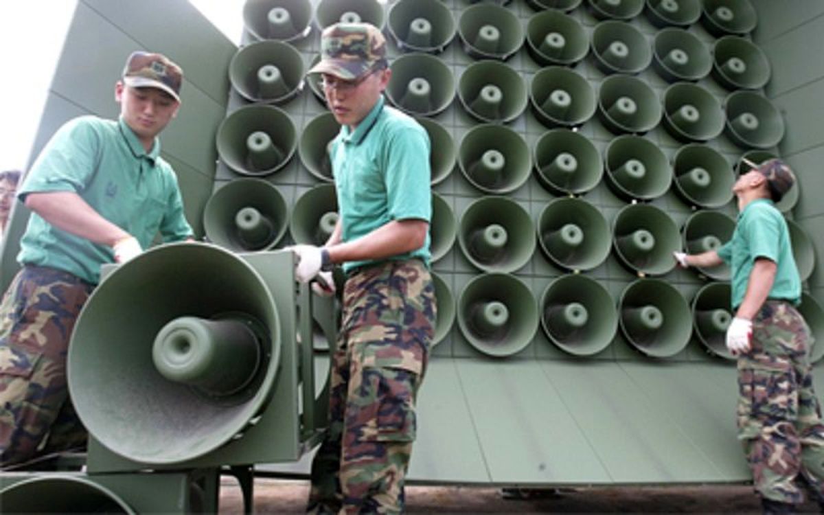 بلندگوهای کره شمالی هم خاموش شدند
