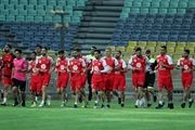 تصاویر عجیب‌ترین تمرین پرسپولیس؛ بدون حتی یک لبخند!