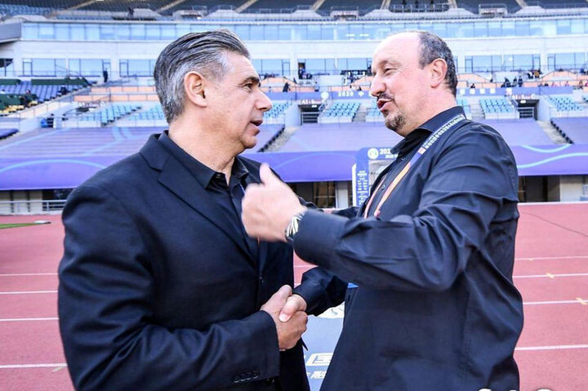 برد شاگردان بنیتز در مقابل تیم افشین قطبی