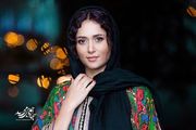 پریناز ایزدیار در پس درختان سرسبز /عکس